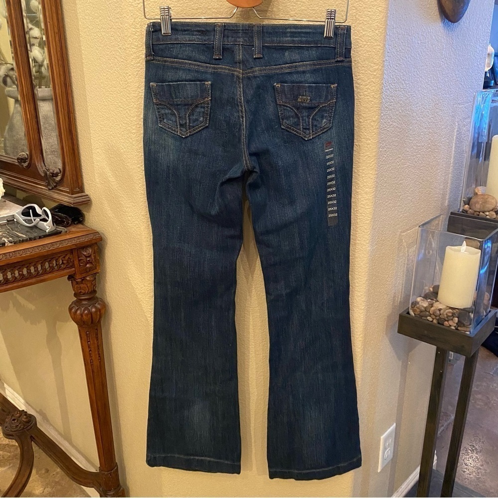 Nwt~Miss Sixty Women Blue Low-Waisted Via Roma Jeans Size 25x32 — image 5 of 8